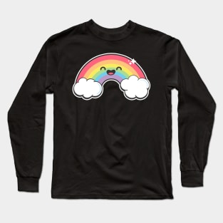 Kawaii Rainbow Long Sleeve T-Shirt